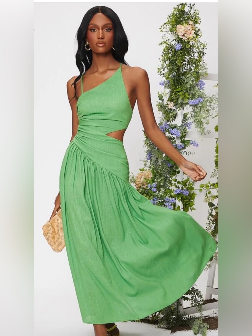Set of Three Women's Dresses - Black, Blue, Green (ASOS, Zara)